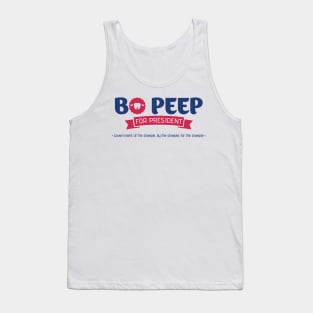 Bo Peep For President Tank Top